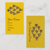 Carte De Visite HONEY BEE, BEEKEEPER /apiculture fournitures (Devant / Derrière)