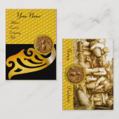 CARTE DE VISITE HONEY BEE, BEEKEEPER, BEEKEEPER (Devant / Derrière)