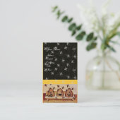 CARTE DE VISITE HONEY BEE, MAINTIEN DE L'OEUVRE (Debout devant)