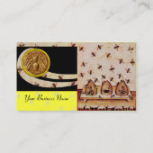 CARTE DE VISITE HONEY BEE, MAINTIEN DE L'OEUVRE (Dos)