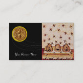 CARTE DE VISITE HONEY BEE, MAINTIEN DE L'OEUVRE (Dos)