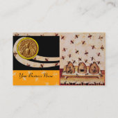 CARTE DE VISITE HONEY BEE, MAINTIEN DE L'OEUVRE (Dos)