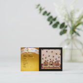 CARTE DE VISITE HONEY BEE, MAINTIEN DE L'OEUVRE, APIARISTE DE L'OE (Debout devant)