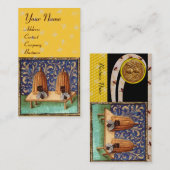CARTE DE VISITE HONEY BEE, MAINTIEN DE L'OEUVRE, BOÎTE D'OEUVRE (Devant / Derrière)