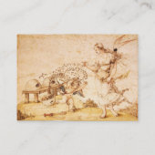 Carte De Visite HONEY BEE SCEAU DE CIRE BROWN / Cupidon le voleur  (Dos)