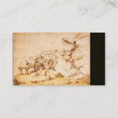 Carte De Visite HONEY BEE SCEAU DE CIRE BROWN / Cupidon le voleur  (Dos)