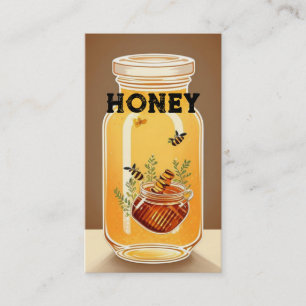 Carte De Visite Honey Jar