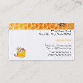 Carte De Visite Honey Seller - Beekeeper (Dos)