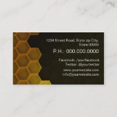 Carte De Visite Honey Seller - Beekeeper (Dos)