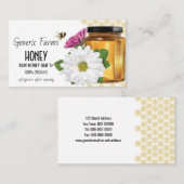 Carte De Visite Honeybee Honey, produit (Devant / Derrière)