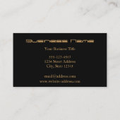 Carte De Visite Honeycomb And Bees (Dos)