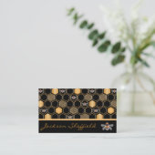 Carte De Visite Honeycomb And Bees (Debout devant)