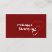 Carte De Visite Hôpital médical de Bourgogne (Devant)