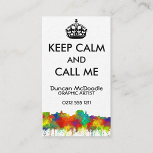 CARTE DE VISITE HORIZON D'AUGUSTA MAINE -