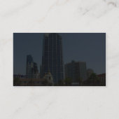 Carte De Visite Horizon de High Rise de bâtiments de San Diego (Dos)