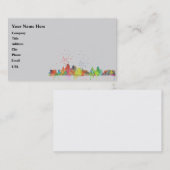 CARTE DE VISITE HORIZON DE KANSAS CITY, MISSOURI (Devant / Derrière)