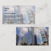 Carte De Visite Horizon de Los Angeles (Devant / Derrière)