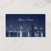 Carte De Visite Horizon de Midtown Manhattan, New York City (Dos)