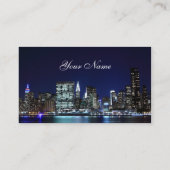 Carte De Visite Horizon de Midtown Manhattan, New York City (Dos)