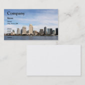Carte De Visite Horizon de San Diego (Devant / Derrière)