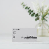 CARTE DE VISITE HORIZON DE SAN FRANCISCO (Debout devant)