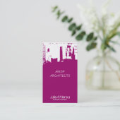 Carte De Visite Horizon du centre de partie supérieure (Debout devant)