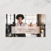 Carte De Visite Horizontal commercial minimal et professionnel (Devant)