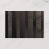 Carte De Visite Horloge à vapeur avec libellule mécanique (Dos)