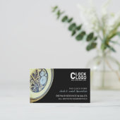 Carte De Visite Horloge antique, Horologue (Debout devant)