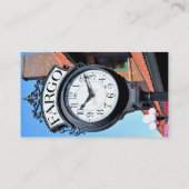 Carte De Visite Horloge du fret (Dos)