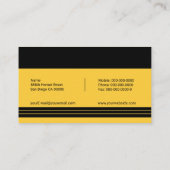 Carte De Visite Hornet (Dos)