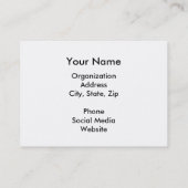 Carte De Visite Horoscope Mandala (Dos)