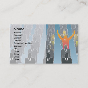 Carte De Visite hors concours, nom, adresse 1, adresse 2, contact