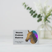 Carte de visite Horse Farrier (Debout devant)