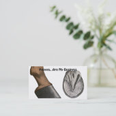 Carte de visite Horse Farrier (Debout devant)