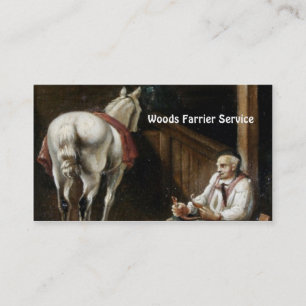 Carte de visite Horse Farrier