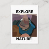 Carte De Visite Horseshoe Bend Explore Nature Horseshoe Bend (Devant)