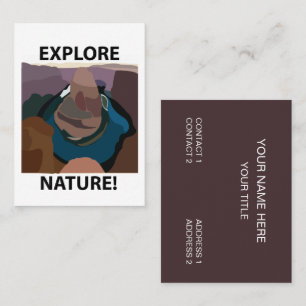 Carte De Visite Horseshoe Bend Explore Nature Horseshoe Bend