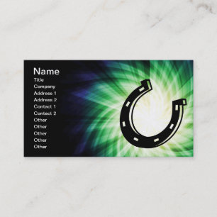 Carte De Visite Horseshoe cool
