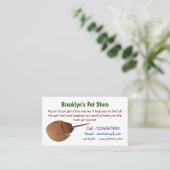 Carte De Visite Horseshoe crab (Debout devant)