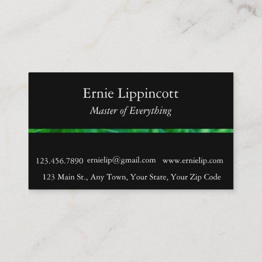 Carte De Visite Hosta Heart (Dos)