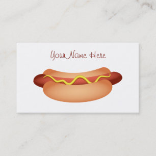 Carte De Visite Hot dog