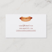 Carte De Visite Hot dog (Dos)