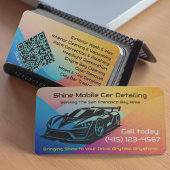 Carte De Visite Hot Popping Mobile Auto Car Détail de l'URL de cod