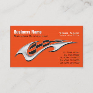 Carte De Visite Hot Rod, Peinture sur mesure, Constructeur d'autom