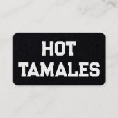 Carte De Visite Hot Tamales Premium (Devant)