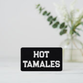 Carte De Visite Hot Tamales Premium (Debout devant)
