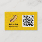 Carte De Visite Hotdog (Dos)