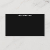 Carte De Visite Hotdog (Dos)