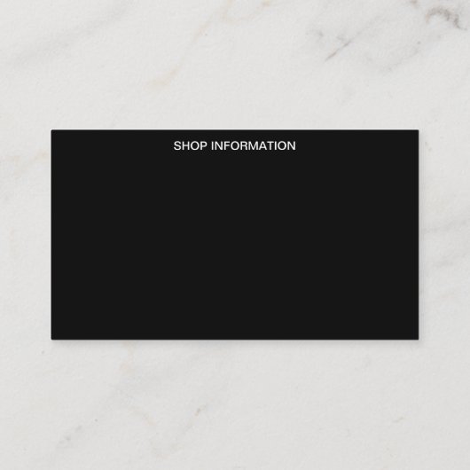 Carte De Visite Hotdog (Dos)